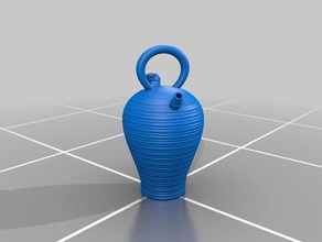 botijo de la alhambra los contenedores jarra florero vaso 3d print model - Mito3D