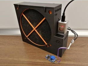 soldering fume extractor diy 3d print model - Mito3D