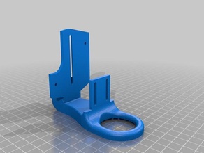 orion nimble sensorless hotend mount hypercube evolution 3d printing bowden printer extruder precision piezo zesty 3d print model - Mito3D
