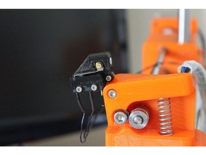 simple filament run-out sensors 3d printer parts atom sensor neutron proton 3d print model - Mito3D