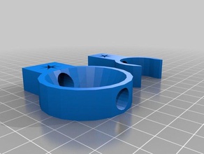 Lichtschwert-mount Requisiten 3d print model - Mito3D