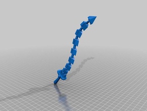 sarmaşıklar kılıç sahne 3d print model - Mito3D