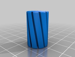 mon personnalisés anet a8 spirale vase linéaire douille de 10 mm la tige 3d l'imprimante accessoires 3d print model - Mito3D