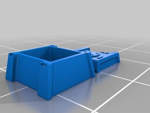 la logistique de poitrine les conteneurs factorio soigné 3d print model - Mito3D