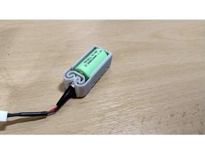 vereinfachte flexible Batterie-Halter 23 aa Elektronik 3d print model - Mito3D