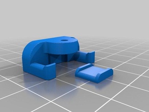 reinforced belt tensioner nutless 3d printer parts 3d print model - Mito3D
