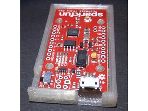 sfe esp8266 thingdev - Elektronik arduino sparkfun Ding 3d print model - Mito3D