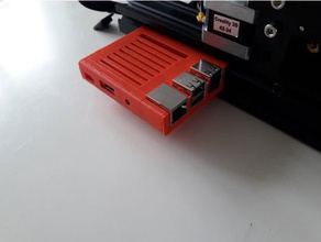 ender 3cr-10 raspberry pi caso 3d a impressora os acessórios gpio v-slot 3d print model - Mito3D