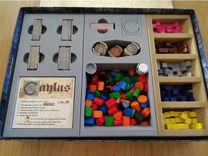 caylus caixa de armazenamento brinquedo jogo acessórios 3d print model - Mito3D