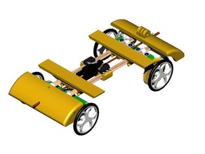solarauto ultraleichtklasse solarcar ultraleve classe diy 3d print model - Mito3D