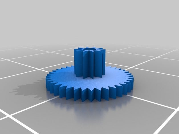 micro servo sg90 gears robotics microservo 3D print model - Mito3D