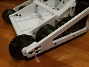 staind tank large parts cut fit 180mm cubed printer such cetus3d rc vehicles 3d print model - Mito3D
