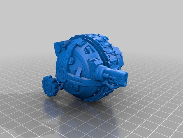 toirano doomwheel serbatoio di warhammer 40k giochi orki da tavolo wargame wh40k 3D print model - Mito3D