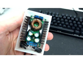 dc buck converter case 3d printing boitier convertisseur devolteur 3d print model - Mito3D