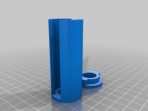moneta reggi tubo di alka seltzer organizzazione personalizzato 3d print model - Mito3D