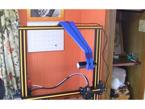 cr10ish octoprint webcam monte 3d la impresión montaje de cámara cr10s los pulpos 3d print model - Mito3D