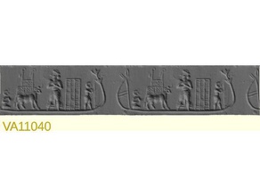 ancient cylinder seals collection learning 3d print model - Mito3D