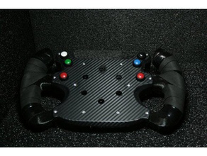 f1-style-lenkrad g2770mm sim-racing-setup Spiele f1 wheel logitech g27 3d print model - Mito3D