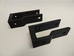 clavier de stockage des clips -- en vertu l'étagère derrière le moniteur logitech k400 générique 3d l'impression htpc stand pour 3d print model - Mito3D
