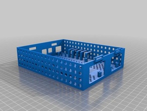 em8 caixa de componentes eletrônicos mkii 3d impressão 3d print model - Mito3D