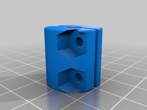 5 mm bağlantı 3d yazıcı parçalar prusa şaft 3d print model - Mito3D