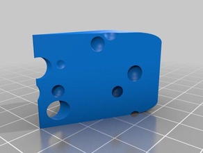 el queso 3d la impresión de alimentos suizo 3d print model - Mito3D
