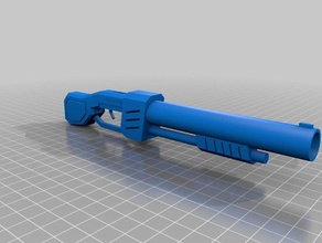 shotgun 3d printing prop scifi 3d print model - Mito3D