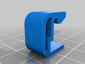 flashforge creator pro 3mm cama de cristal clip 3d la impresora partes ffcp flashforgecreatorpro 3d print model - Mito3D