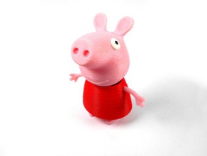 peppa pig multi couleur jouet jeu accessoires 3d print model - Mito3D