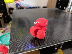 meine erste Krabbe Kunst Einsiedlerkrebs 3d print model - Mito3D