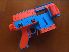 rektify mk2 hobby fullauto nerf blaster pistola mod 3d print model - Mito3D