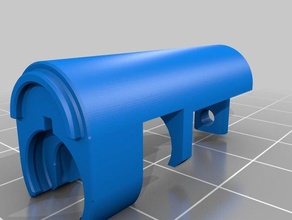 clip bowden mk8 flex 3d de l'imprimante extrudeuses tpu 3d print model - Mito3D