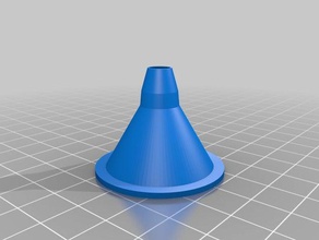 my customized funnelmania hokie funnel kitchen dining 3d print model - Mito3D