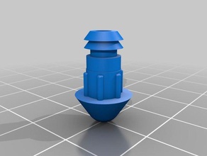 samsung reproductor de medios del pie goma reemplazo partes 3d print model - Mito3D