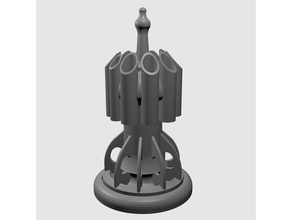 escova de rack a arte ferramentas 3d print model - Mito3D