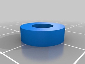 3mm thick m5 10mm washer spacer xbox 360 xclamp replacement parts customized 3d print model - Mito3D