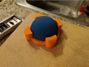 raquetball-Schock-absorbierendes Gehäuse-Fuß 3d Drucker - Zubehör diy Mangel 3d print model - Mito3D