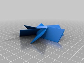 il mio personalizzato simplesix pale del ventilatore parti 3d print model - Mito3D