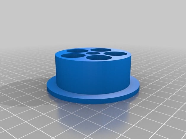 51mm filamento de spool adaptador 3d a impressora os acessórios caixa seca titular 3D print model - Mito3D