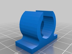 clip pipe tube irl16mm diy 3d print model - Mito3D