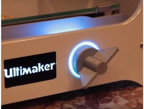 ultimaker knob fl&uumlgeldrehknopf 3d printer parts 3d print model - Mito3D