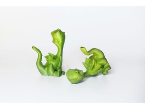 silbato de aves bebé dragón los juguetes juegos dragones silbaba whistler 3d print model - Mito3D