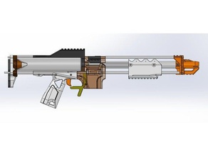 caliburn variante de ingeniería inversa sab mecánica los juguetes nerf 3d print model - Mito3D