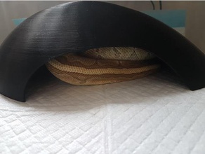 snakereptile nascondere gli animali domestici grotta lizard 3d print model - Mito3D