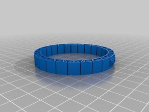 armband marie bracelets customized 3d print model - Mito3D