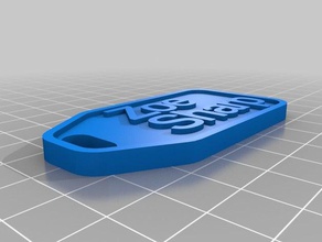 29-zoe punto agudo--de ancho las monedas insignias personalizado 3d print model - Mito3D