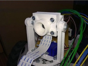 raspicam a viseira de sol do guardbot robótica câmera equipamento fotográfico raspberry pi câmara 3d print model - Mito3D