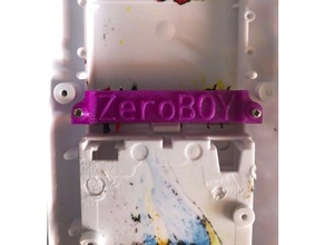 button helper gameboy zero zeroboy 3d printing pi 3d print model - Mito3D