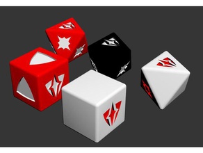 star wars legion dice toys games 3d print model - Mito3D