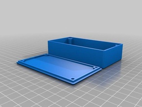 Schnee dropz Projekt-box - Elektronik angepasst 3d print model - Mito3D